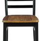 Blondon - Rectangular Drm Table Set (Set of 7) - Brown / Black