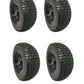 (4-Pack) 13x5.00-6 Flat Free Tire and Wheel Assemblies