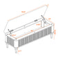 50.8-Inch Multi-Functional Storage Ottoman Bench