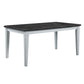 Lanton - Dining Table - Natural Marble & Antique White