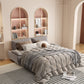 73.2" Queen Pull Out Sofa Bed - 3-in-1 Convertible Sleeper Sofa