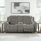 Mixed Motion - Power Reclining Loveseat With Console / Adjustable Headrest - view 12