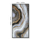 Black And Abstract Textured Canvas Art