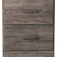 Ralinksi - Two Drawer Night Stand - Gray