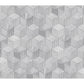 Hexagon Carrara Gray Marble Wall Décor