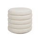Fuji 19" Oversized Round Storage Ottoman