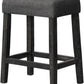Transitional 24" Wood Counter Stool Set of 2
