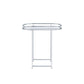 Piffo - Serving Cart Set - Clear Glass & Chrome