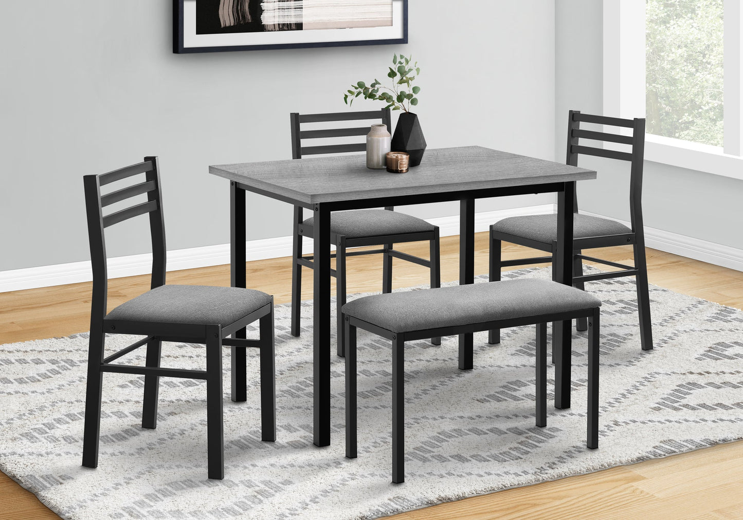 Contemporary 5-Piece Dining Set