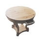 Curved Legs Farmhouse Style Small Size Round Dining Table End Table Side Table Coffee Table For Dinette,