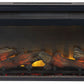 Entertainment Accessories - Fireplace Insert - Rectangular - Black