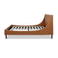 Aspen Vertical Tufted Modern Headboard Platform Bed Set, Queen