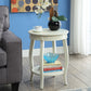 Aberta Antique Round Leg Table