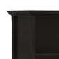 Amherst Low 4 Shelf Bookcase