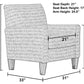 Lewiston - Accent Chair - Graphite