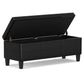 Afton Storage Ottoman Bench