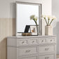 Gray 6 Drawer Dresser