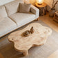 Cloud Shaped Coffee Table With 4 Round Legs