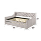 Lianna Fog Fabric Full Daybed & Twin Trundle