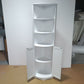 67" Tall Corner Cabinet with Adjustable Shelves