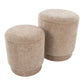 Upholstered Contemporary Ottoman Set