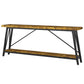 70.9" Extra Long Rustic Industrial Sofa Table