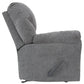 Allmaxx - Rocker Recliner - Pewter