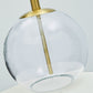 Samder - Glass Table Lamp  - White
