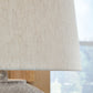 Dreward - Paper Table Lamp - Distressed Gray