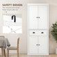 HOMCOM 72" Kitchen Pantry, Tall Storage Cabinet