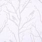 Grommet Top Sheer Bird on Branches Burnout Window Curtain