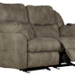 Flynn - Power Lay Flat Rocking Loveseat With Power Adjustable Headrest & Lumbar And Dual Heat & Massage - Fig