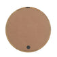 Circle Wall Mirror With Wooden Frame for Living Room