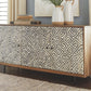 Kerrings - Accent Cabinet - Brown / Black / White