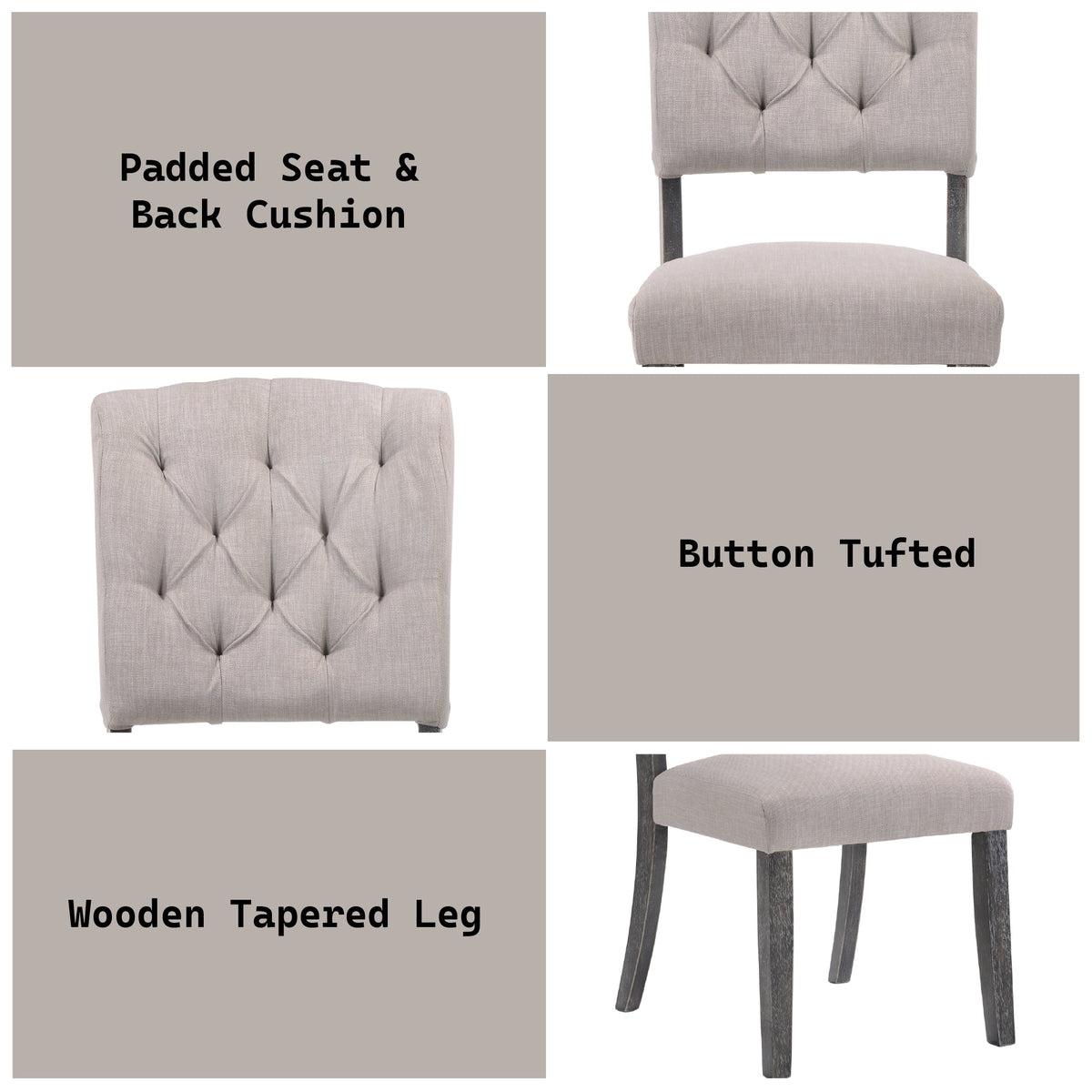 Bernard High-Back Dining Chair