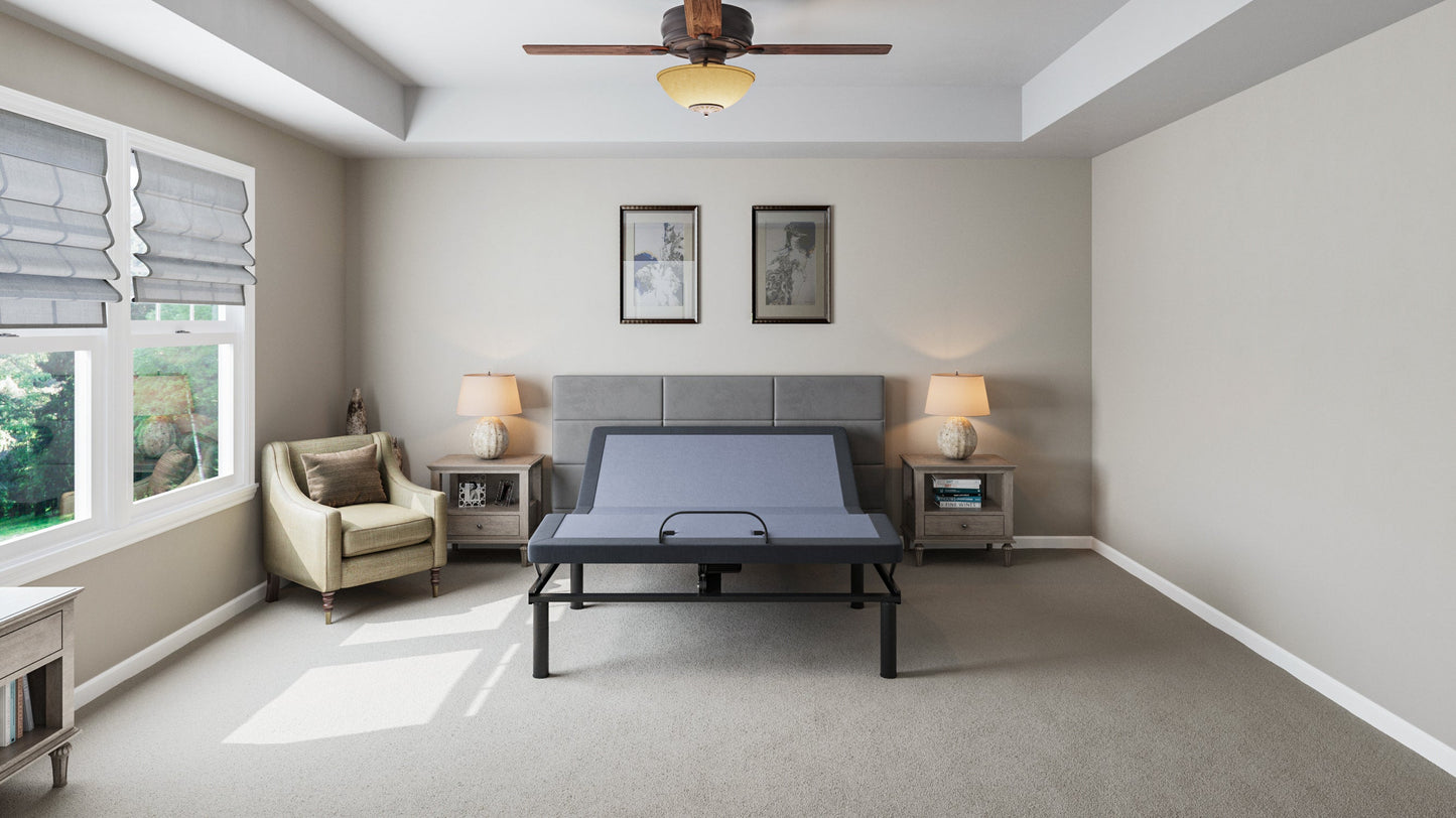 BT2000 King Adjustable Bed Base With Full-Range Positions Adjustment