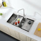 Stainless Steel Kitchen Sink, 33″x22″ Single Bowl