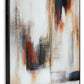 Pigeonford - Wall Art - White / Teal / Gold