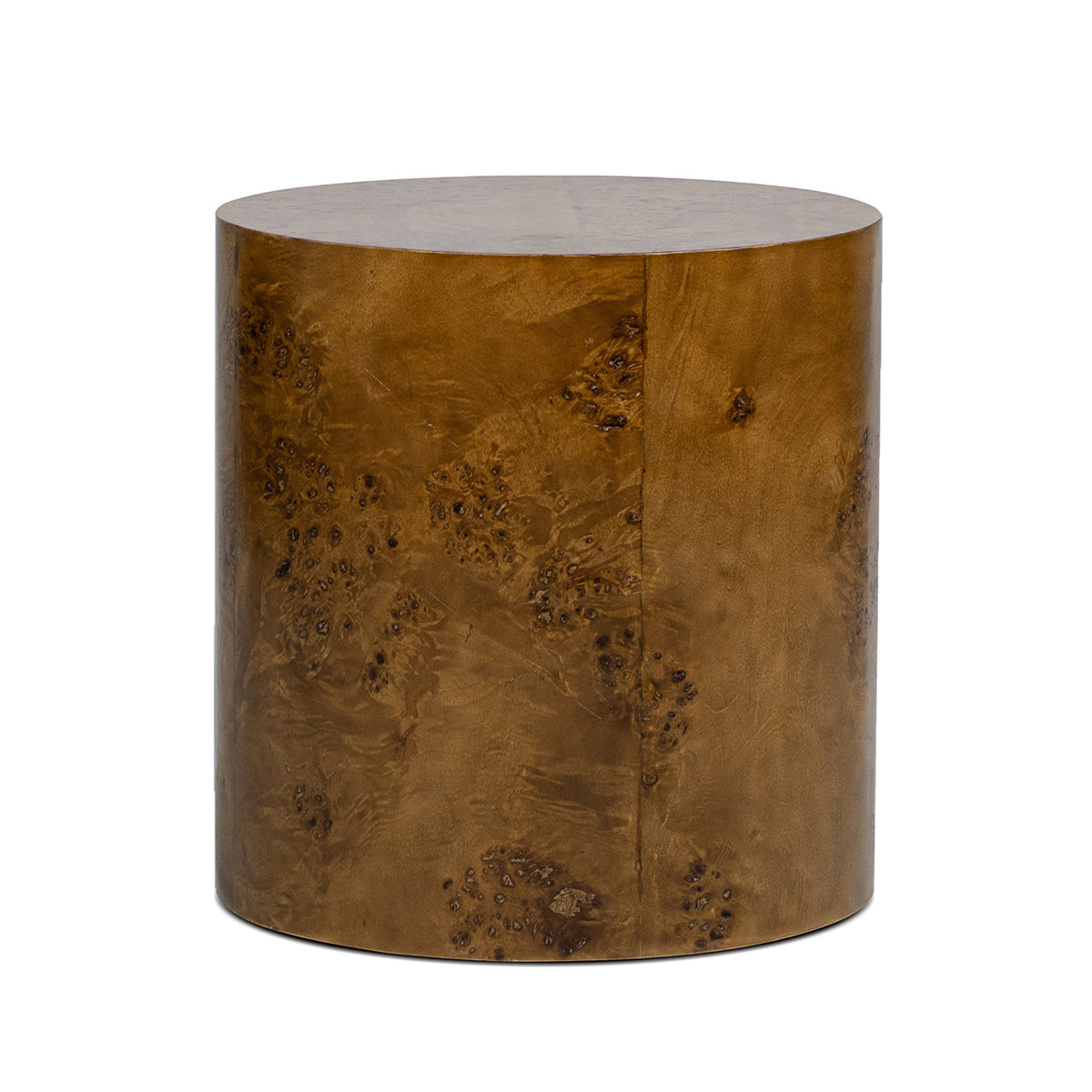 Nebula 20" Accent Oval Pillar Side Table