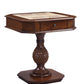 Bishop II Cherry Finish Reversible Chess Checker Game Table