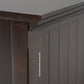 Acadian Entryway Storage Cabinet - Brunette