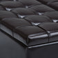 Harrison 36 Inch Wide Coffee Table Storage Ottoman in Tanners