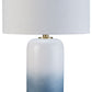 Lemrich - Ceramic Table Lamp  - White
