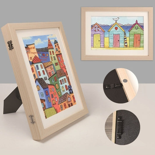 A4 Kids Painting Storage Magnetic Art Frame