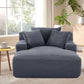 Cloudline - Oversized Chaise Lounge, Modern Comfy Couch With Full Foam Cushioning, Cozy Sleeper Sofabed - view 21