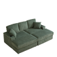 84-Inch Corduroy 3-Seater Sofa