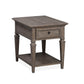 Lancaster - Rectangular End Table - Dove Tail Gray