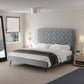 Crosby Upholstered Velvet King Bed