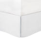 7 Piece Tufted Comforter Set White