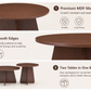 Retro-Style Nesting Coffee Table Set